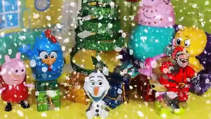 Download Video: CORES FELIZ NATAL Galinha Pintadinha Peppa Pig Patrulha Canina Brinquedos