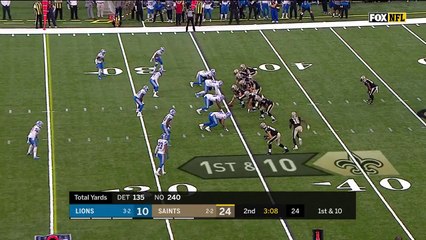 Brees executes flea flicker to Brandon Coleman for 20 yards
