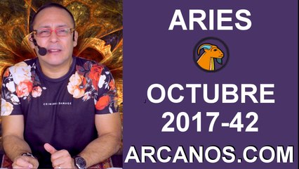 ARIES OCTUBRE 2017-15 al 21 de Oct 2017-Amor Solteros Parejas Dinero Trabajo-ARCANOS.COM