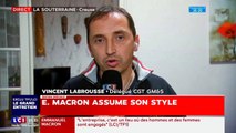 Macron sur TF1 - Debriefing de Vincent Labrousse, délégué syndical CGT GM&S depuis La Souterraine