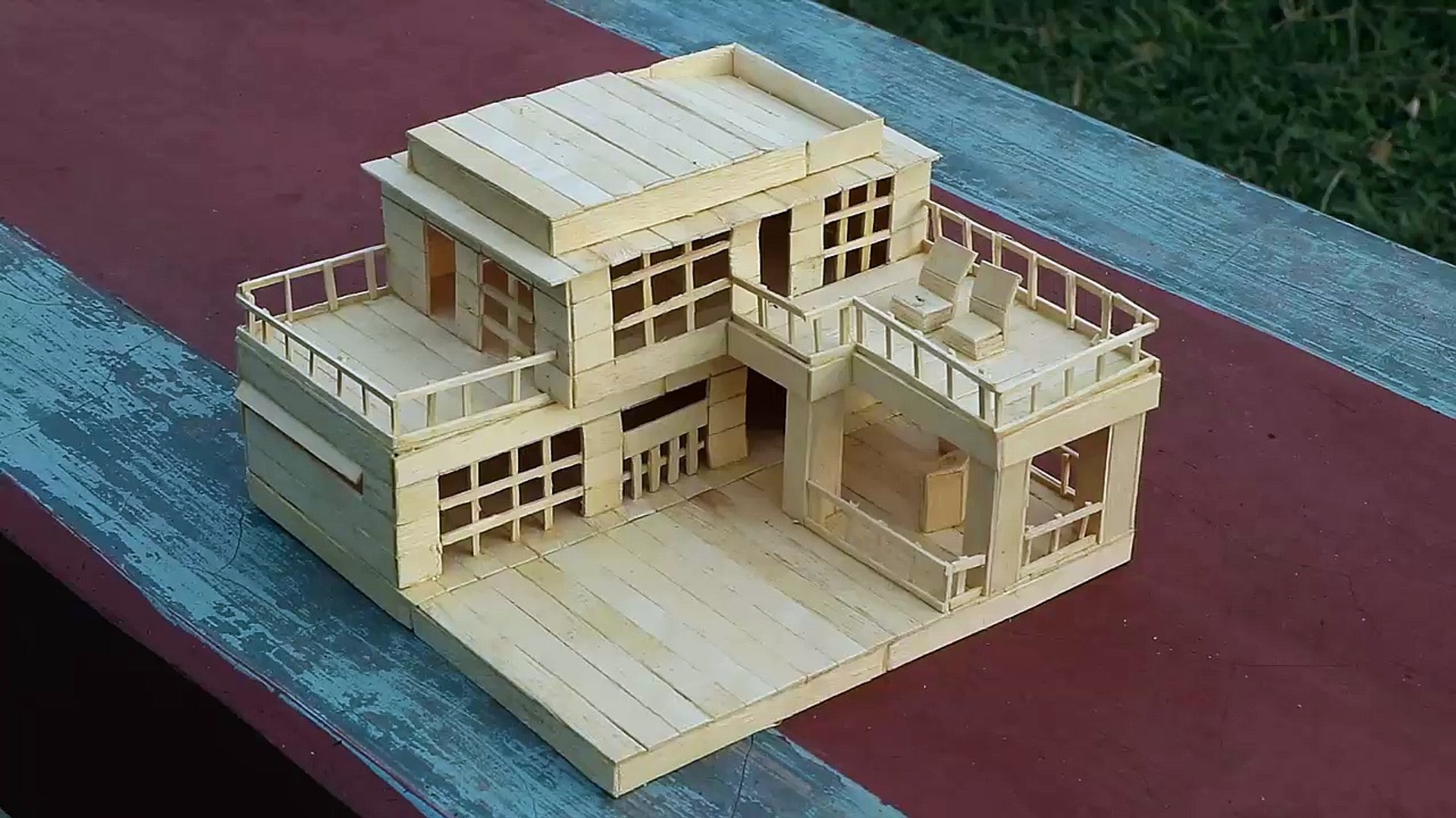 Popsicle Stick MANSION!