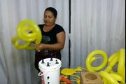 Como fazer Sol de Balões(Passo a Passo)