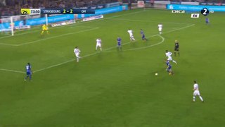 Dimitri Lienard Goal HD - Strasbourg 3-2 Marseille - 15.10.2017