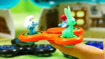 Fidget Spinner - Smerfy Stikeez Lidl - bajki dla dzieci i kreatywne zabawki