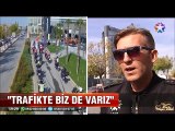 İstanbul yollarında Motosikletli istilası Trafikte biz de varız dediler