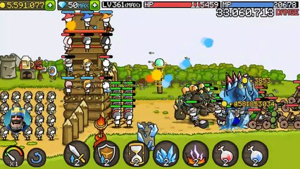 Grow Castle 5.500.000.000 gold in upgrades