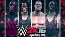 WWE 2K16 - Kane Entrance Evolution! ( Smackdown Know your role to WWE 2K16 )