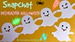 Guirnalda Snapchat , Decoración Halloween / Día de los Muertos