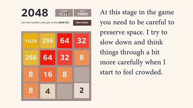 Beat 2048: Strategy Walkthrough (4096)
