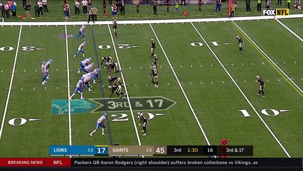 Matthew Stafford finds Darren Fells for 22-yard touchdown