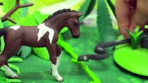 The Fire Horse Legend - Schleich Horses Spooky Halloween Video - Honeyheartsc