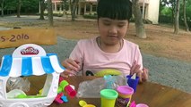 Đồ chơi trẻ em mở hộp đất nặn làm kem by Giai tri cho Be yeu