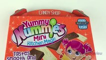 REAL Food vs Yummy Nummies Candy Bar Maker Mini Milk and White Chocolate Princess ToysReview