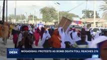 i24NEWS DESK | Mogadishu: protests as bomb death toll reached 276 | Sunday, October 15th 2017