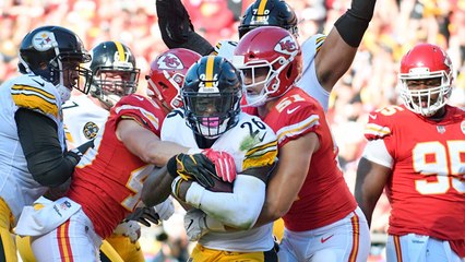 Le'Veon Bell drags Chiefs into end zone for 3-yard TD