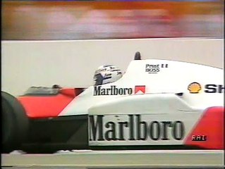 Gran Premio d'Australia 1986: Uscita di Johansson