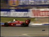 Gran Premio d'Australia 1986: Ritiro di Jones, sosta di Tambay e testacoda di Dumfries
