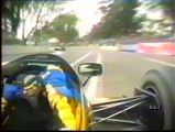 Gran Premio d'Australia 1986: Camera car di Dumfries e Tambay, incidente di Nannini e sorpasso di Prost a Mansell
