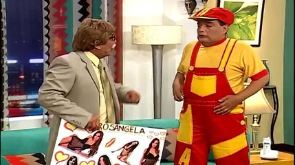 Arturito conoce a la bella Rosangela Espinoza