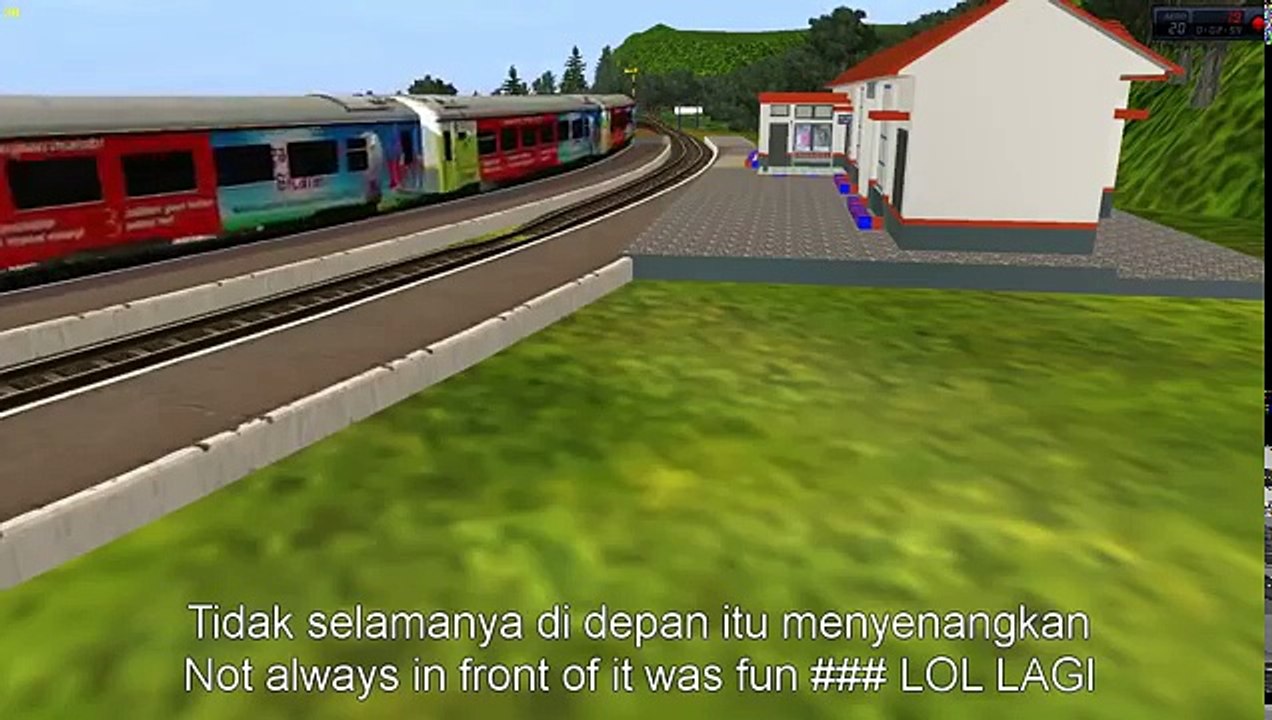 Video Lucu Kereta Api Indonesia