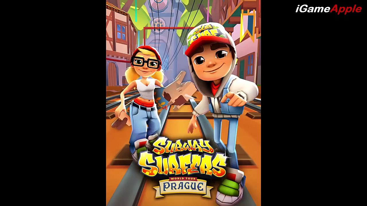 Subway Surfers PRAGUE iPad Gameplay HD #6