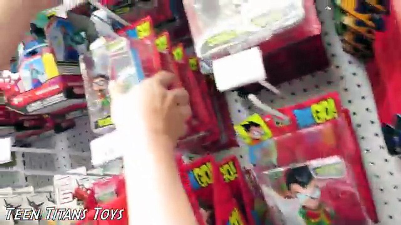 TEEN TITANS GO Toy Hunt at ToysRUs and Target! Which of these Teen Titans Toys Is Your Favorite?