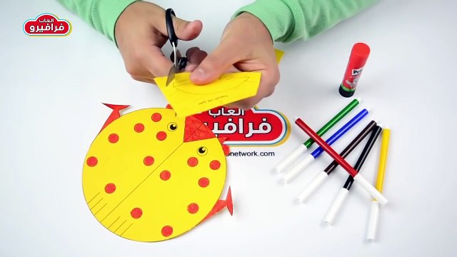 اعمال يدوية وافكار منزلية للاطفال - العاب ورقية وطريقة عمل فن الاوريجامي - اشكال حيوانات بالورق