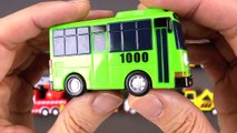 Learning Street Vehicles for Kids #1 with Hot Wheels, Matchbox, Tomica Cars and Trucks Tayo