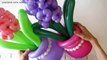 Цветок гиацинт из шаров / Hyacinth flower of balloons (Subtitles)