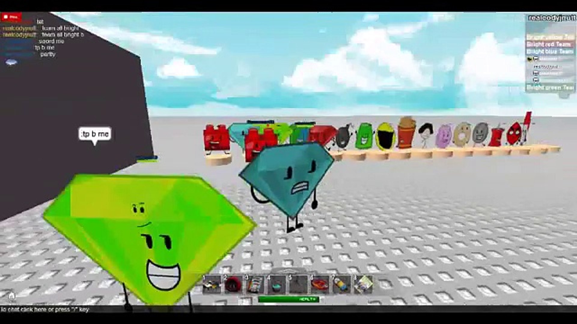 Bfdi Roblox Part 1 - bfdi spongy v2 roblox