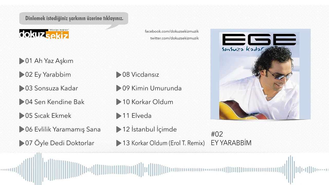 Ege - Ey Yarabbim (Official Audio)