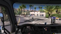 American Truck Simulator - Peterbilt Hauling Cars