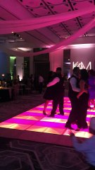 Lighted Dance Floor Hilton Norfolk The Main