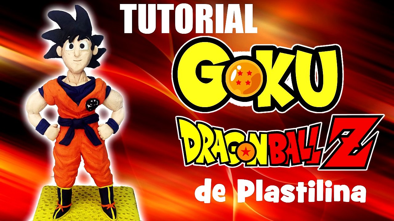 Tutorial Goku Dragon Ball Z de Plastilina
