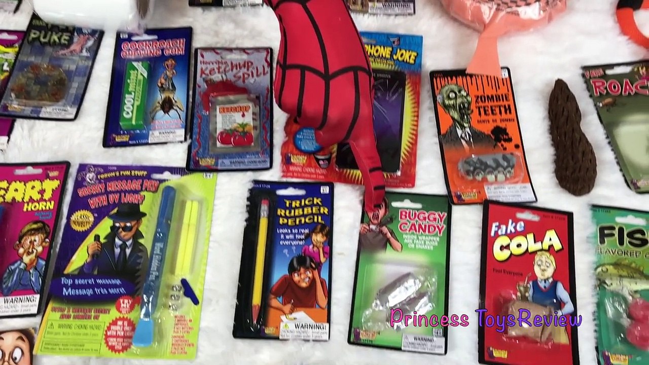 Family Fun PRANKS for Kids Snakes in Bed Cockroach in Mcdonalds Bad Coca Cola Endless Toilet Paper