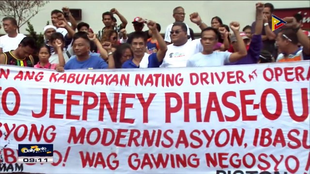 Mga pinakahuling kaganapan sa isinasagawang strike ng transport groups ngayong araw