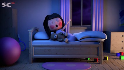Jenny and friends - Good night - 3d animation short song for kids, HD cartoon 2015-aO51wNc5eRg