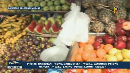 PRICE WATCH: Kasalukuyang presyo ng mga pangunahing bilihin