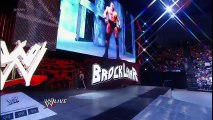 Brock Lesnar Returns And Attacks Triple H - Triple H Totally Destroyed 2017 HD