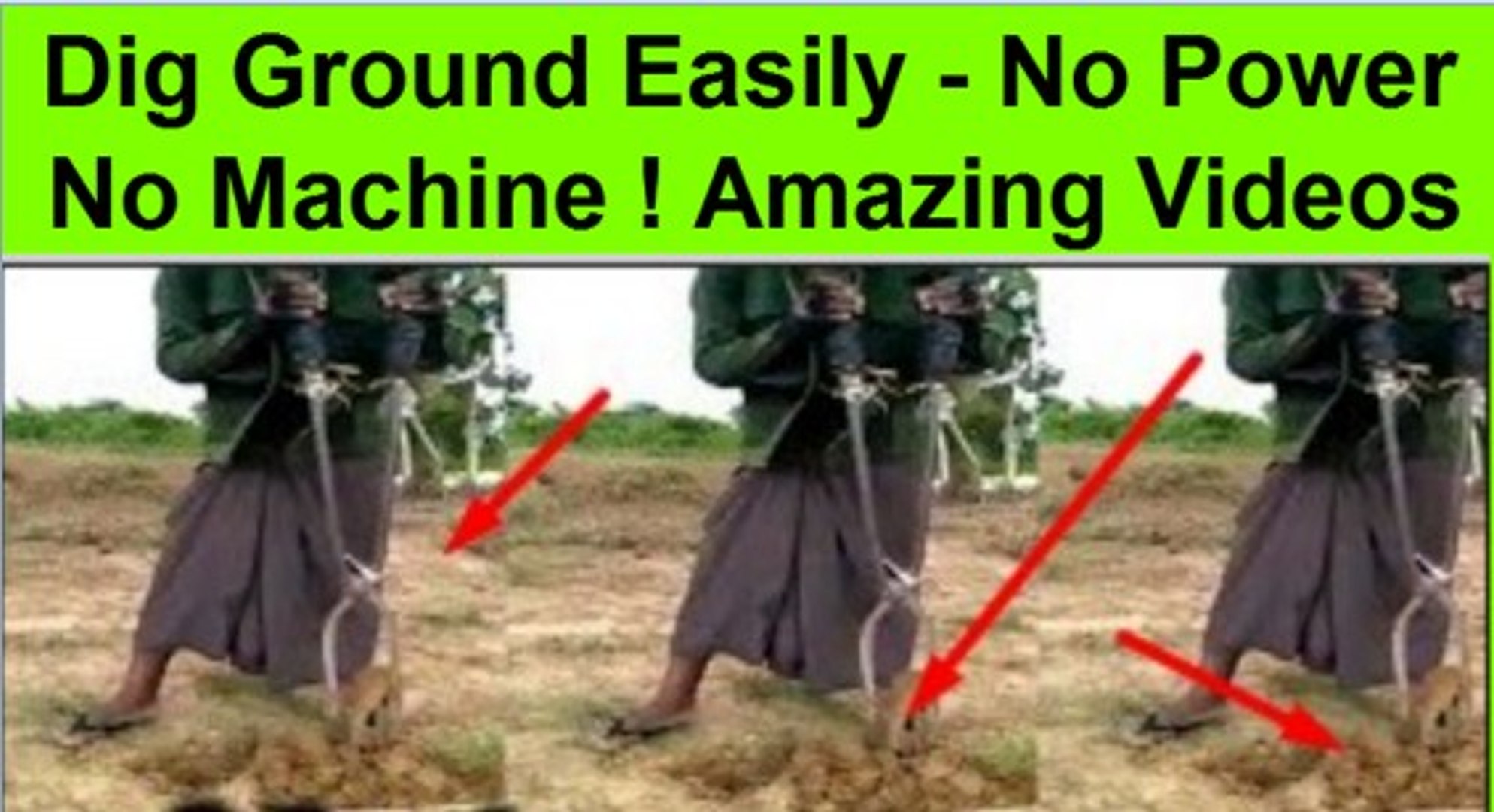 ⁣Dig Ground Easily ! No Power ! No Machine ! Funny Videos ! Viral Videos ! Amazing Videos ! Prank Vid