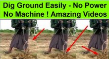 Dig Ground Easily ! No Power ! No Machine ! Funny Videos ! Viral Videos ! Amazing Videos ! Prank Videos ! Comedy Videos