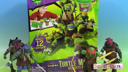 Pâte modeler Tortues Ninja Softee Dough Ninja Turtles PlayDoh TMNT