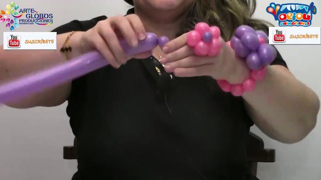 Figuras de globoflexia fáciles: Anillo con Globos por pasos