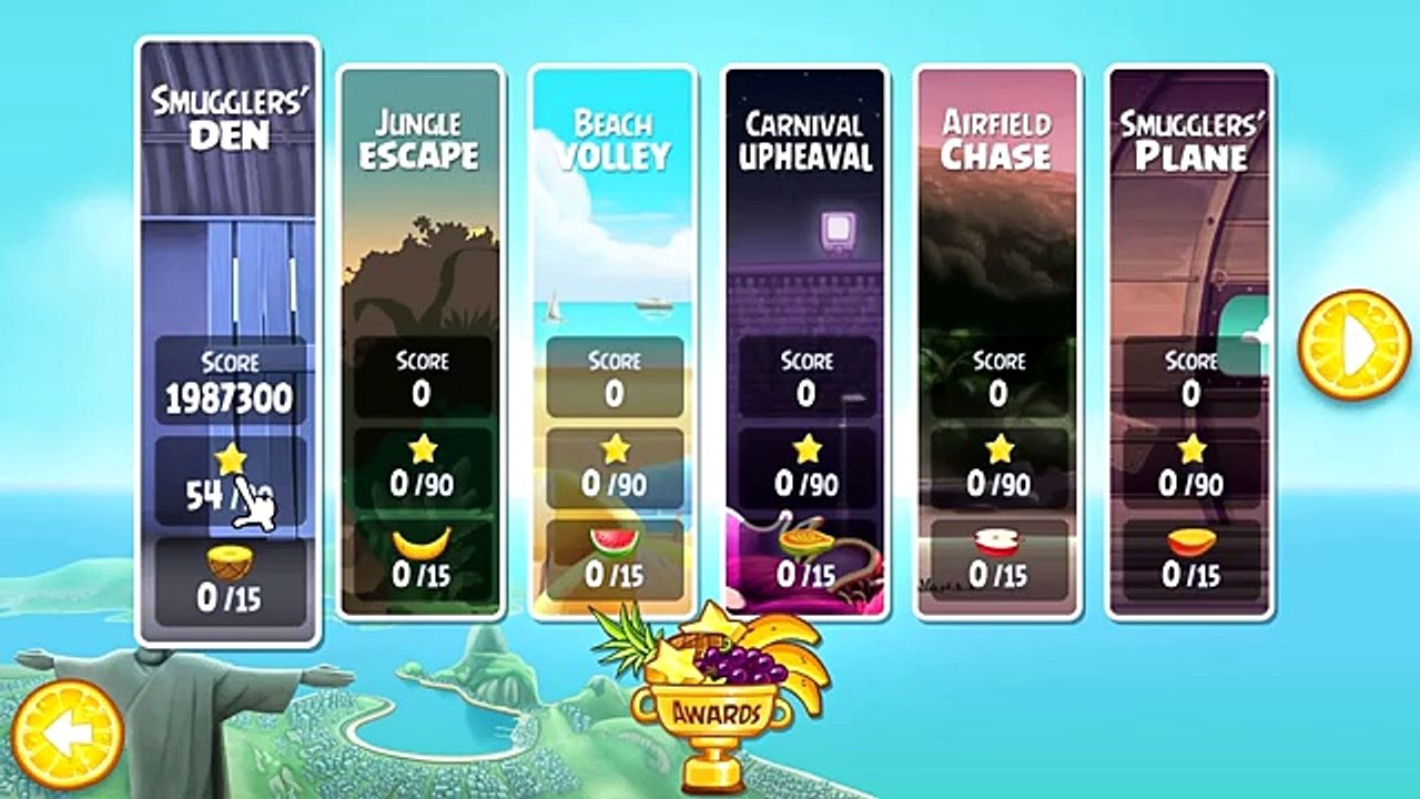 Lets Play Angry Birds Rio 03 - The Wild Golden Pineapple