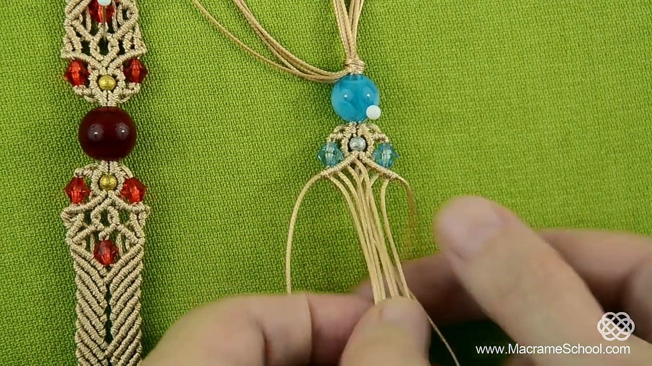 Big Bead Boho Bracelet Tutorial by Macrame School