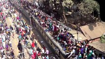 Most Crowded Insane Bangladesh and Indian Trains - Extreme Trip