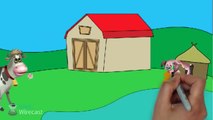 Farm Animals video for children. Animals Cartoons. Learn the animals in the Farm! Animals Cartoons-itoMv59IxqY