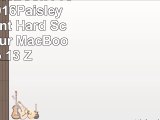 Batianda MacBook Pro 13 Fall 2016PaisleyMuster Print Hard Schutzhülle für MacBook Pro 13