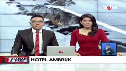 Hotel Ambruk, Satu Pekerja Tewas dan Empat Lainnya Terluka