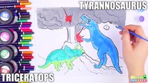 Learn Dinosaurs Name Sounds Dinosaurs - Learn Names Of Dinosaurs - Painting Dinosaurs